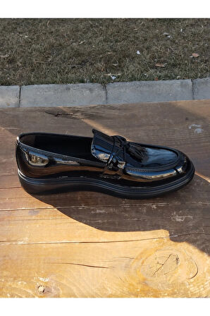 Erkek Yazlık Babet Ayakkabı Poli ve Hafif Taban Rahat Kalıp