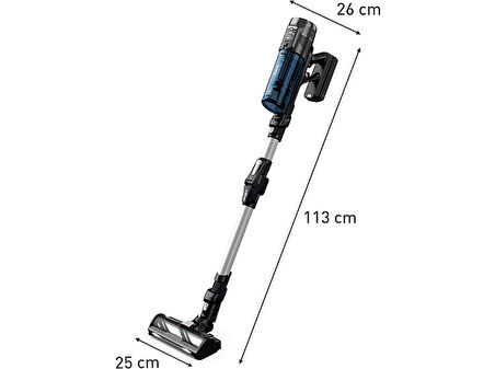 TEFAL X-Force Flex 13.60 Allergy Aqua Aerospin Şarjlı Dikey Süpürge