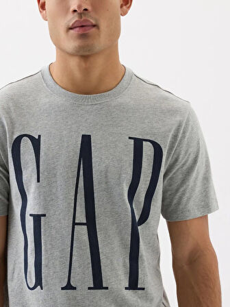 Gap V-Everyday Soft Corp Logo Tee 866774002 Kısa Kol Tişört Erkek T-Shirt
