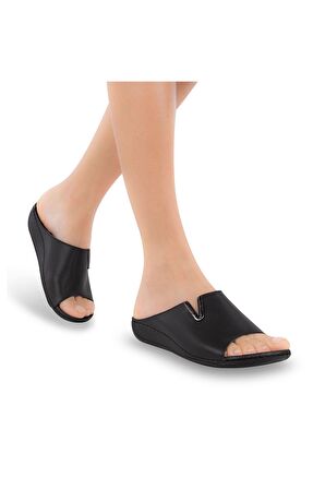 Muya Mena Anatomik Taban Jel Destekli Dört Mevsim Kadın Terlik