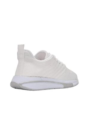 Unisex Yazlık Triko Spor Ayakkabı BEYAZ