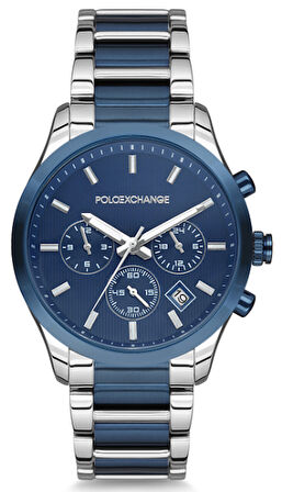 Polo Exchange PX0056-07 Çelik Erkek Kol Saati