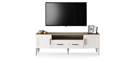 Çakıl MDF Modern Çekmeceli Tv Sehpası 160cm