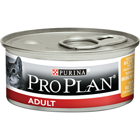 Pro Plan Tavuklu Yetişkin Kedi Konserve Maması 85 Gr 12 Adet