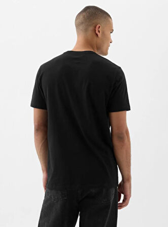 Gap V-Everyday Soft Corp Logo Tee 866774000 Kısa Kol Tişört Erkek T-Shirt