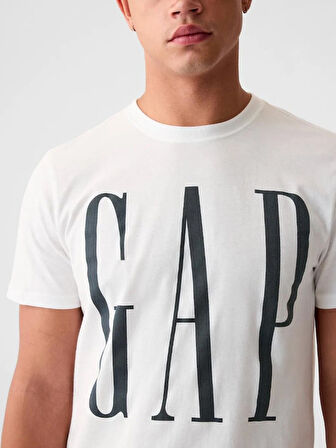 Gap V-Everyday Soft Corp Logo Tee 866774001 Kısa Kol Tişört Erkek T-Shirt
