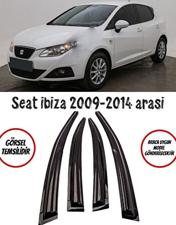 Seat İbiza 2009-2014 Arası Cam Rüzgarlığı 4lü Takım
