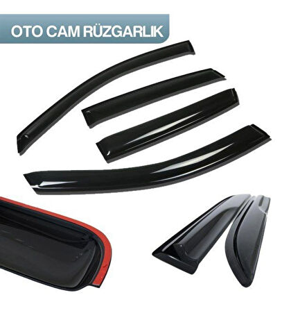 Seat İbiza 2009-2014 Arası Cam Rüzgarlığı 4lü Takım