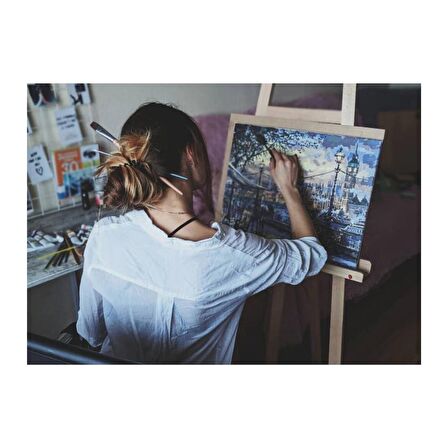 Akrilik Boya Simli Gümüş Gri ve Simli Altın Sarısı 75 Ml Tüp 2 Adet 