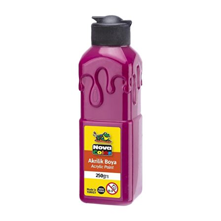 Akrilik Boya 250 Ml 1 Adet Nova Color Akrilik Boyalar 250 Ml 1 Adet