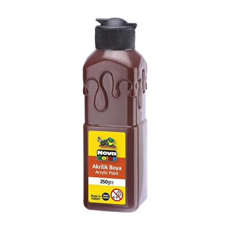 Akrilik Boya 250 Ml 1 Adet Nova Color Akrilik Boyalar 250 Ml 1 Adet