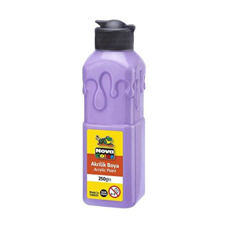 Akrilik Boya 250 Ml 1 Adet Nova Color Akrilik Boyalar 250 Ml 1 Adet