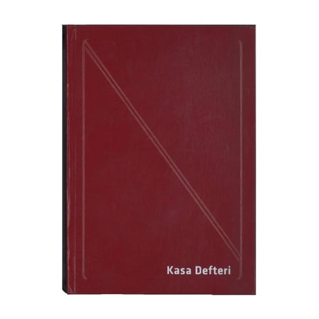 Kasa Defteri Bordo 17x24 320 Yaprak 1 Adet Artlantis Hesap Defteri 17*24 320 Yaprak 1 Adet
