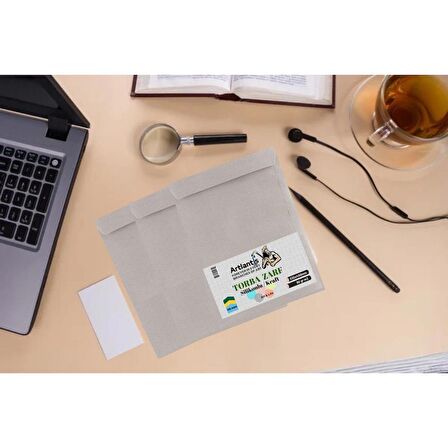 Torba Zarf 17x25 Cm Kraft 90 Gr Silikonlu 100'lü 1 Paket Artlantis 170*250 Mm Torba Zarf Kraft 100 lü 1 Paket