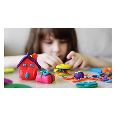 Oyun Hamuru 6 Lı Ana Renkler 690 gr Lets Oyun Hamur Seti 6 Renk 115grx6 1 Paket
