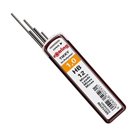 0.9 / 1.0 Mm Siyah Tikky Uçlu Kalem ve Uçu 1 Adet Rotring Siyah Versatil Kalem 1,0 Mm ve Ucu 1 Adet