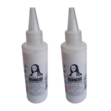 Dökme Medyumu Akrilik 70 ml 2 Adet Mona Lisa Pouring Medium Akrilik 70 Ml 2 Adet