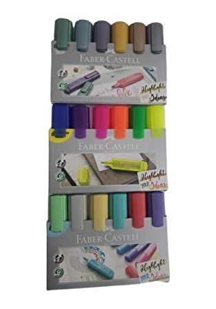 Fosforlu Kalem Seti 18 Renk Pastel Neon Metalik 1 Paket İşaret Kalemi