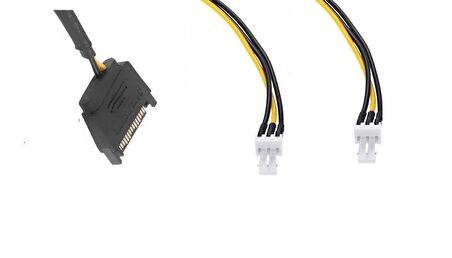 Sata to 2X3 pin Fan Çevirici