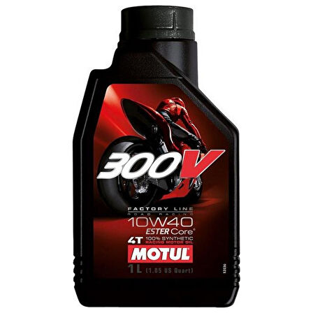 Motor Yağı Motul 300V 10W40 4T 1Lt