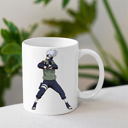 Anime Naruto Kakashi Hatake Action Tasarımlı Bardak