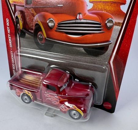 Disney Pixar Cars Hot Rod Smokey 20.yıl Model Araba DXV29
