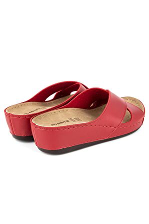 Muya Isla Anatomik Taban Jel Destekli Dört Mevsim Kadın Terlik