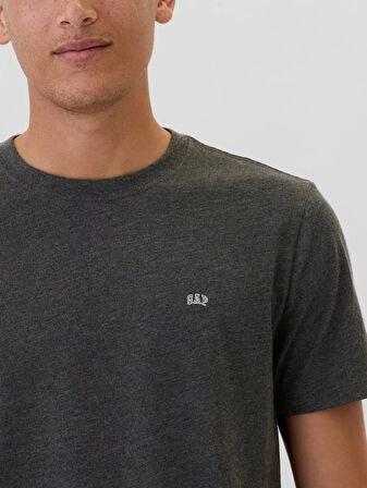 Gap V-Frch Everyday Soft Micro Logo Crew 502022000 Kısa Kol Tişört Erkek T-Shirt