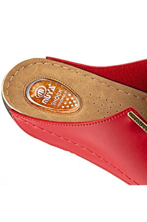 Muya Dion Anatomik Taban Jel Destekli Dört Mevsim Kadın Terlik