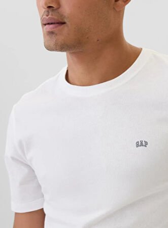Gap V-Frch Everyday Soft Micro Logo Crew T-Shirt 502022 Kısa Kol Tişört Erkek T-Shirt