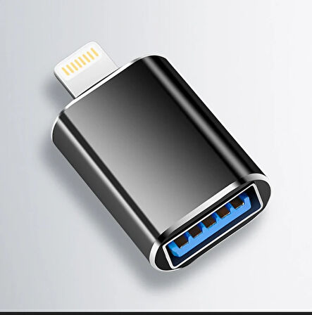 ALLY iPhone iPad Lightning Otg Adaptör Flash Klavye Aparat