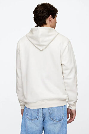 Gap V-Heritage Gap Logo Fz-Snl 674144 Erkek Kapüşonlu Fermuarlı Sweatshirt