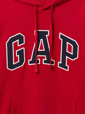 Gap V-Frch Ft Herıtage Logo Po Snl - 868460007 Erkek Kapüşonlu Sweatshirt
