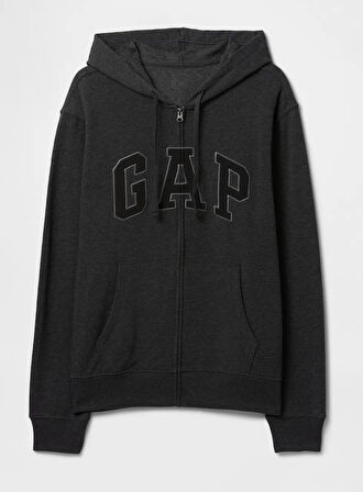 Gap V-Frch Ft Herıtage Logo Po Fz - 868454012 Erkek Kapüşonlu Fermuarlı Sweatshirt