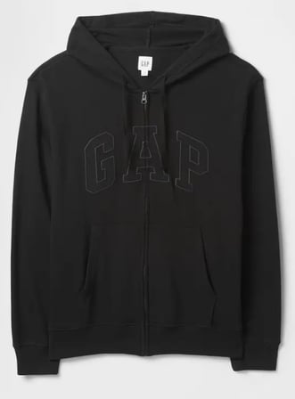 Gap V-Frch Ft Herıtage Logo Po Fz - 868454002 Erkek Kapüşonlu Fermuarlı Sweatshirt