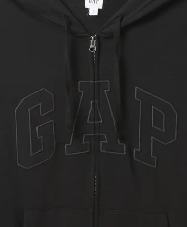 Gap V-Frch Ft Herıtage Logo Po Fz - 868454002 Erkek Kapüşonlu Fermuarlı Sweatshirt