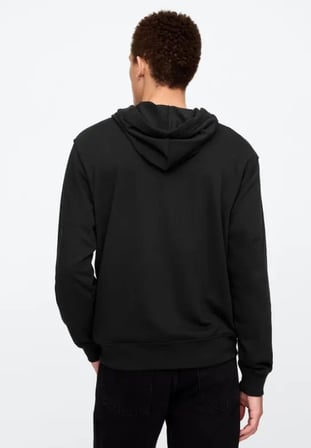 Gap V-Frch Ft Herıtage Logo Po Fz - 868454002 Erkek Kapüşonlu Fermuarlı Sweatshirt