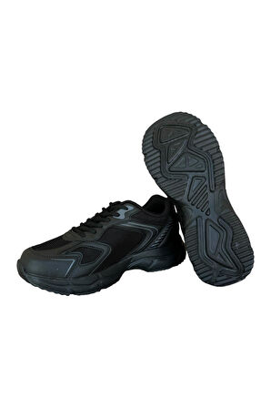 Unisex Su İtici Spor Ayakkabı SİYAH
