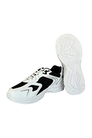 Unisex Su İtici Spor Ayakkabı BEYAZ SİYAH