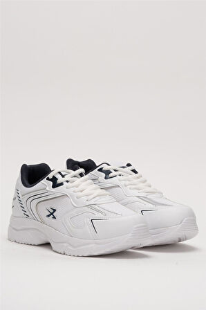 Unisex Su İtici Spor Ayakkabı BEYAZ - LACİVERT