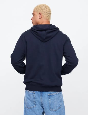 Gap V-Heritage Gap Logo Fz 851516 Erkek Kapüşonlu Fermuarlı Sweatshirt
