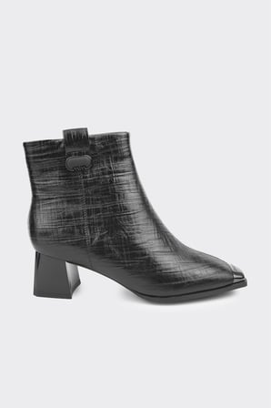 Fermuarlı Topuklu Kadın Bot