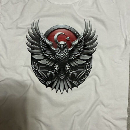 Ay Yıldız Kartal Özel Tasarımlı Tişört