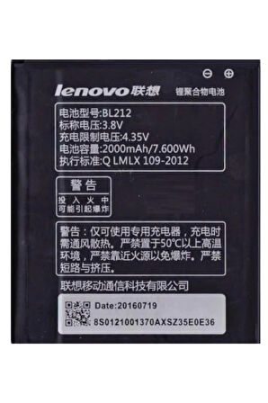 Lenovo S580 Batarya Bl179