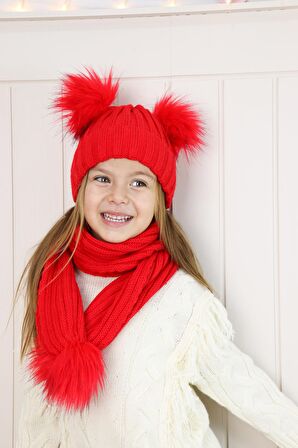 Çocuk ve Bebek Atkı Bere Takımı