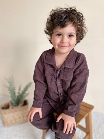 Fitilli Unisex İkili Ceketli Takım