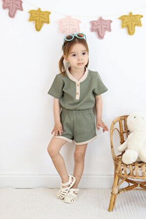 Çift Renkli Waffle Takım