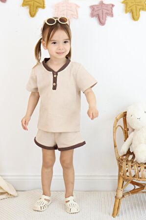 Çift Renkli Waffle Takım