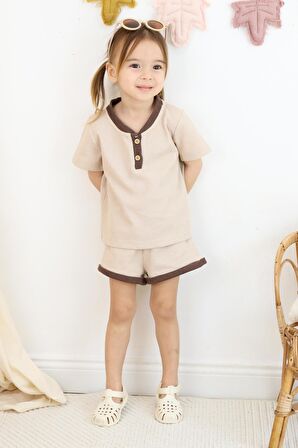 Çift Renkli Waffle Takım