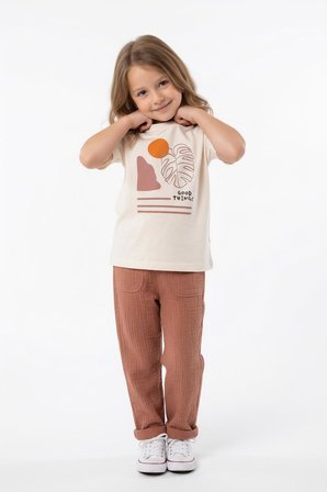 Oversize Baskılı Müslin Takım
